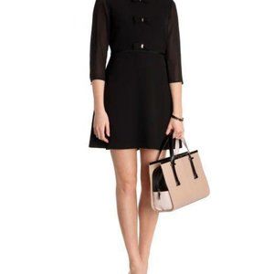Ted Baker - Finna Bow Detail Dress Size 1UK (4US)